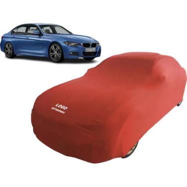 Imagem de Capa Para Carro Bmw 328i Protege Pintura Tecido Macio - Mz, Vermelha