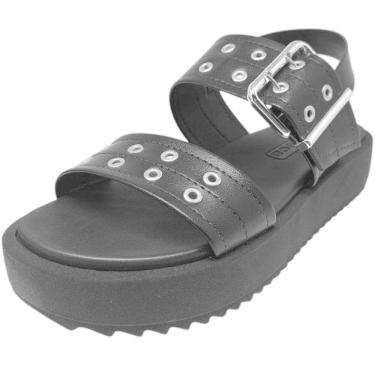 Imagem de Sandalia Feminina Flatform Conforto Festa Moda Moleca