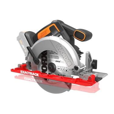 Imagem de Worx WX530L.9 20V Power Share ExacTrack 6,5" Serra circular sem fio (apenas ferramenta)