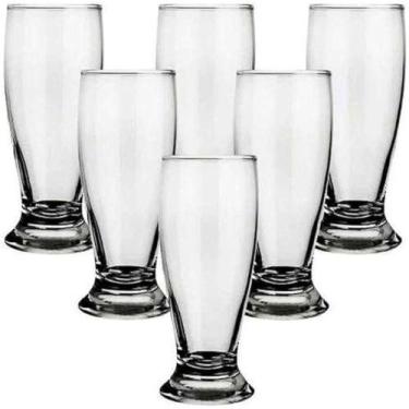 Imagem de Jogo de Copos 6 peças Joinville Cerveja 300ML 3099 - Nadir