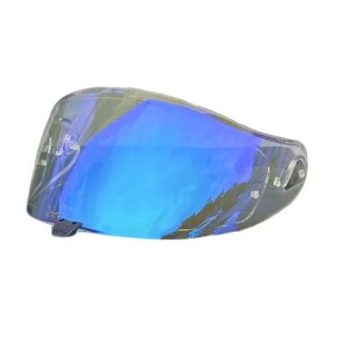 Imagem de BSTOP Aeroblade 5 Shield Replacement For OGK Kabuto Aeroblade 5/6 Face Shield Visor Proteção UV (Revo Clear Blue-dia e noite)