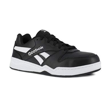 Imagem de Reebok Work Bb4500 Sapato masculino de segurança para trabalho casual com bico composto antiderrapante - preto, Preto/branco, 10 Wide