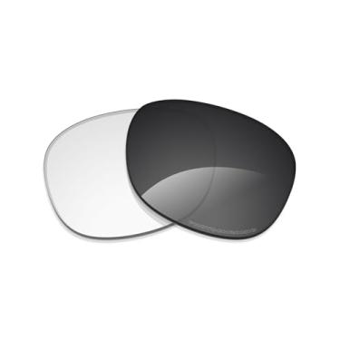 Imagem de Alphax Lentes de reposição Adapt Grey fotocromáticas não polarizadas para óculos de sol Ray Ban Liteforce RB3701 59 mm