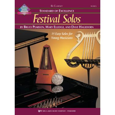 Imagem de W28CL - Standard of Excellence - Festival Solos Book/CD - Clarinet