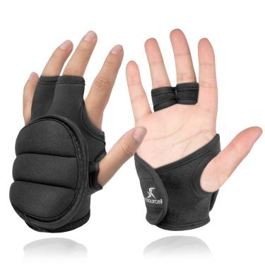 Imagem de ProsourceFit Luvas pesadas, par de neoprene resistente de 900 g para escultura e aeróbica