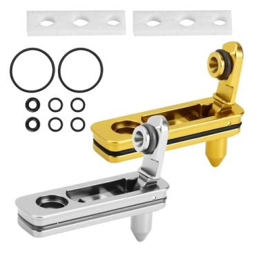 Imagem de KAKUPPA Kit de reparo de isqueiro compatível com Zippo, acessórios de inserção de vedação de vedação de substituição com almofadas de algodão, peças antievaporação para manutenção de inserção