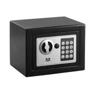 Imagem de Cofre Eletrônico Multilaser 17x23x17cm Preto - OF007