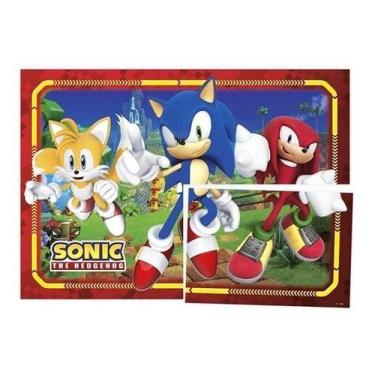 Imagem de Painel Decorativo Festa Sonic - 01 unidade - Regina - Rizzo Embalagens