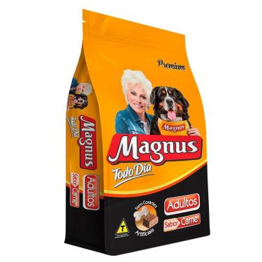 Imagem de Ração Magnus Todo Dia Sabor Carne para Cães Adultos -15 Kg