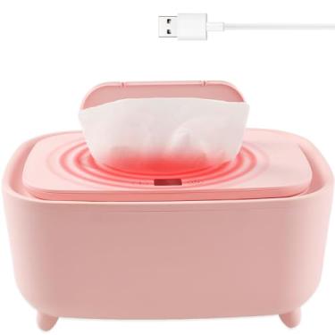 Imagem de Aquecedor de lenços umedecidos com tela LED em tempo real, dispensador de lenços umedecidos atualizados em 2024, dispensador de lenços umedecidos de capacidade, caixa de aquecimento, itens