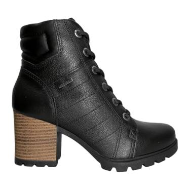 Imagem de Coturno Bota Casual Feminino Dakota Confortável Salto Bloco 4560 4564