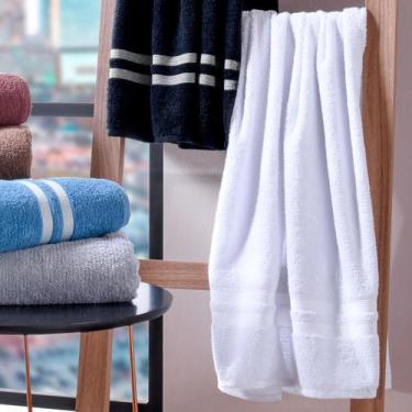 Imagem de Kit 4 Toalhas De Banho Premium Touch Fio Retorcido Extra Macia Oasis B