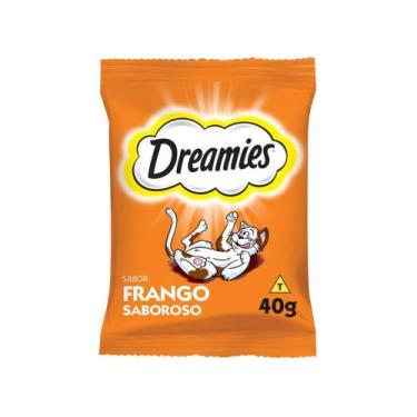 Imagem de Petisco para Gato Adulto Dreamies Frango 40g, Frango