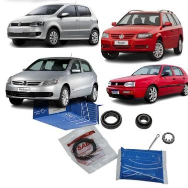 Imagem de Kit Rolamento Roda Traseira Gol Golf Fox Parati Saveiro SKF, VKBA4549A
