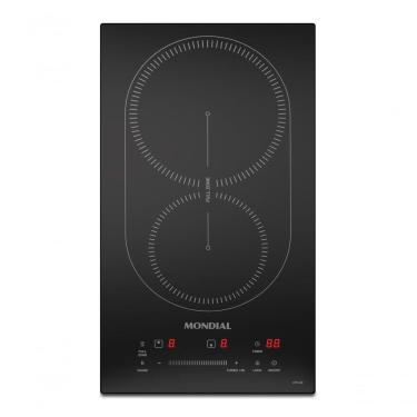 Imagem de Cooktop Por Indução 2 Bocas Mondial Preto 3500W CTI-02 220V