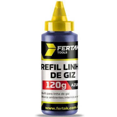 Imagem de Refil Para Giz De Linha 120 Gramas Azul Fertak