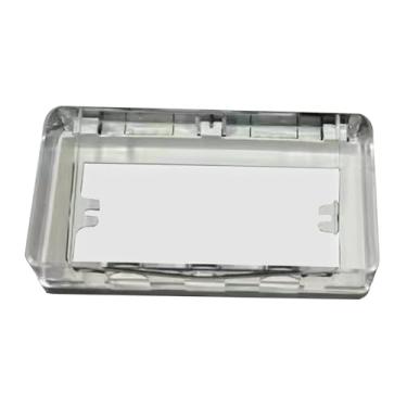 Imagem de ＫＬＫＣＭＳ Tampa de tomada à prova de intempéries, caixa de soquete de interruptor à prova d'água, protetor de tomada de receptáculo externo para banheiro, Estilo claro B