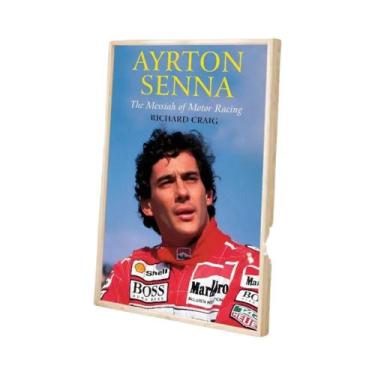 Imagem de Ayrton Senna Classic Vintage HD Qualidade Retro Wall Art Poster Para D