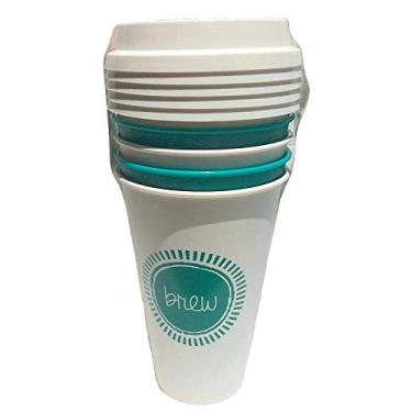 Imagem de Aladdin 4 Copos reutilizáveis de 473 ml, azul-petróleo