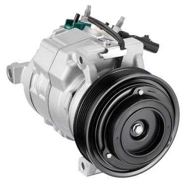 Imagem de SYKRSS Compressor A/C de ar condicionado 98314 com embreagem compatível com Jeep Grand Cherokee 2011-2020, compatível com Dodge Charger (11-13) Durango (11-20) Challenger(11-14)