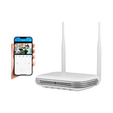 Imagem de 8CH Wireless NVR Outdoor WIFI IP Camera System Kit Fuers H.265 Face Au