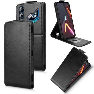 Imagem de Kukoufey Capa compatível com ZTE Nubia Neo3 GT 5G, compatível com ZTE Nubia Neo 3 GT 5G Z2465N Flip TPU capa de couro preta