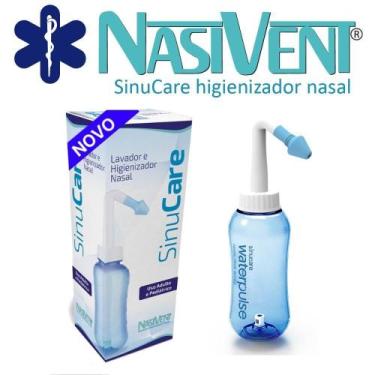 Imagem de Lavador E Higienizador Nasal - NasiVent Sinucare - Fácil Uso Diário - 