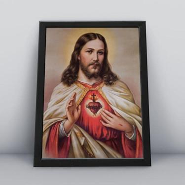 Imagem de Quadros TAC Religião Cristã 002 - 20x30cm - MDF - Colorido