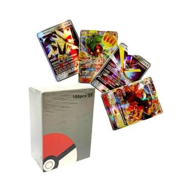 Imagem de Cartas Pokémon Versão Francesa 2025 VMAX V EX GX MEGA Treinador De Bat