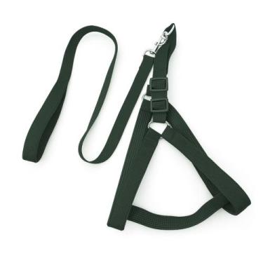 Imagem de Coleira de Peitoral para Cachorro Porte Médio e Grande com Guia Ajustá