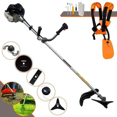 Imagem de Roçadeira Cg430b Anmax 43cc 1,7hp + Faca 3p 80d E Trimmer