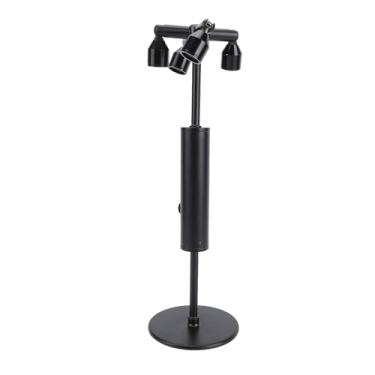 Imagem de aqxreight Abajur de Mesa Sem Fio Portátil LED Bar Abajur Expositor de Joias Luz do Armário Refletor 1800mAh Bateria Luz Amarela Quente para Bar Restaurante 4 Cabeças de Iluminação e Elegante Cada