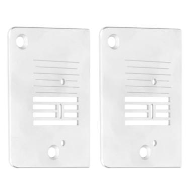Imagem de Generic Placa de Agulha de, Superfície Lisa, Peça de Máquina de Costura Cantora 1408/2250, 2 Peças para Alfaiates e Artesãos