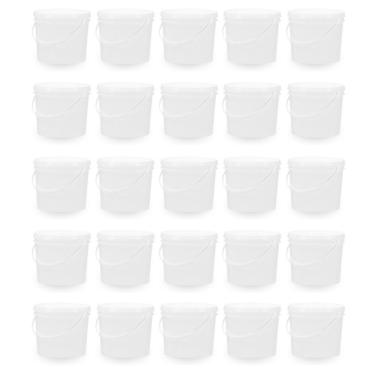 Imagem de Balde 1.8 Litros Branco Para Pinturas E Reformas 25 Pçs