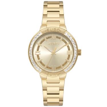 Imagem de Relógio Euro Feminino Ref: Eu2035Yyk/4D Brilho Dourado