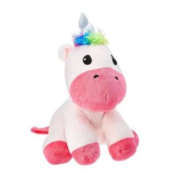 Imagem de Unicórnio De Pelúcia - 30cm - Fofinho - Fofy, Rosa, Rosa