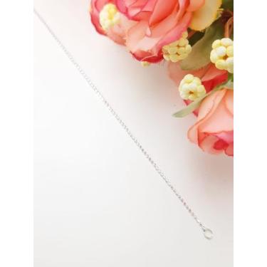 Imagem de Pulseira Bolinha 1mm 18cm Prata Legítima 925 - Lojas La&Ny, 18 cm, Pra