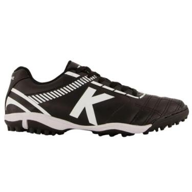 Imagem de Chuteira Society Kelme Fuerza Unissex Preto, 43