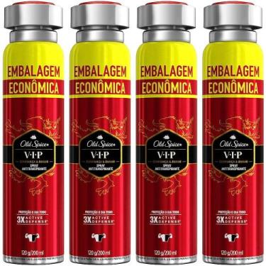 Imagem de Desodorante Spray Antitranspirante Old Spice VIP 200ml/124g - 4 unidad