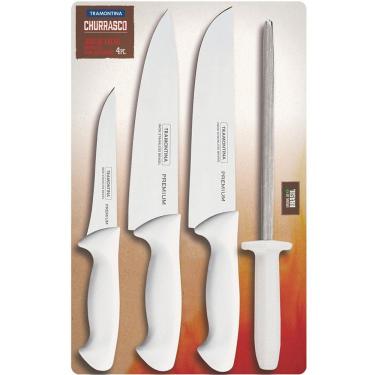 Imagem de Conjunto De Facas Inox 4 Peças Premium 24699825 Tramontina