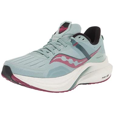 Imagem de Saucony Tênis feminino Tempus, Mineral/rosa, 36