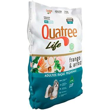 Imagem de Quatree Life Sabor Frango e Arroz Cães Adultos Raças Pequenas 1kg