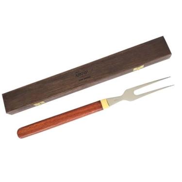 Imagem de Garfo 10 para Churrasco Arkhip 6'' (37 cm Total) Cabo Madeira Caixa