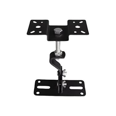 Imagem de Suporte de alto-falante caixa de som moldura içando palco profissional caixa de som engrossada parafuso de teto anel pendurado em torno de caixa de saco KTV suporte suporte de monitor de estúdio