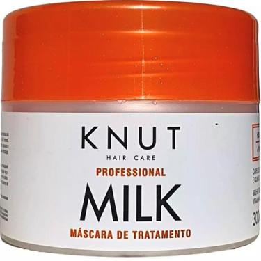Imagem de Knut Milk Mascara 250g Máscara de tratamento para cabelos enfraquecido