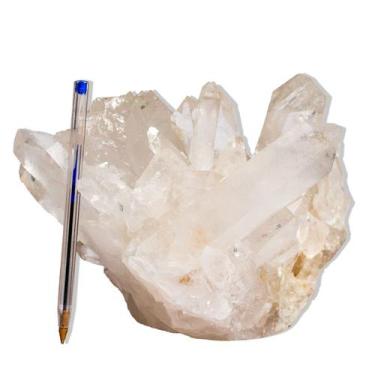 Imagem de 01 Drusa Cristal Natural Tam M 4,4 a 4,6Kg 15 a 25cm Tipo B - Varejo