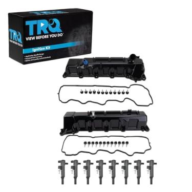 Imagem de TRQ Kit de ignição compatível com Chrysler Aspen 2008-2010 Dodge Dakota Durango Ram 1500 Jeep Commander Grand Cherokee 2011-2013 Ram 1500 2011
