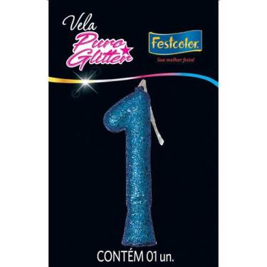 Imagem de Velas P/ Aniversário Decorativas Puro Glitter com variações - FestColo