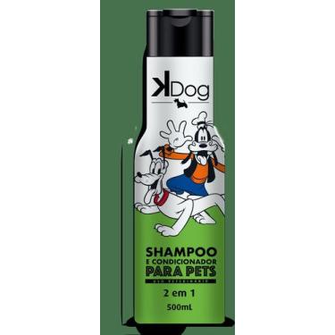 Imagem de Shampoo E Condicionador 2 Em 1 Mickey Kdog 500ml Para Cães E Gatos - K