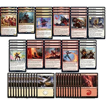 Imagem de MTG Decks & More Elite Boros Samurai - Vermelho Branco - Muito Poderoso - Moderno Legal - Personalizado - Magic The Gathering - - 60 cartas!